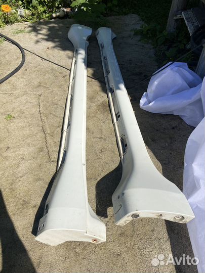 Накладки порогов Prado 150