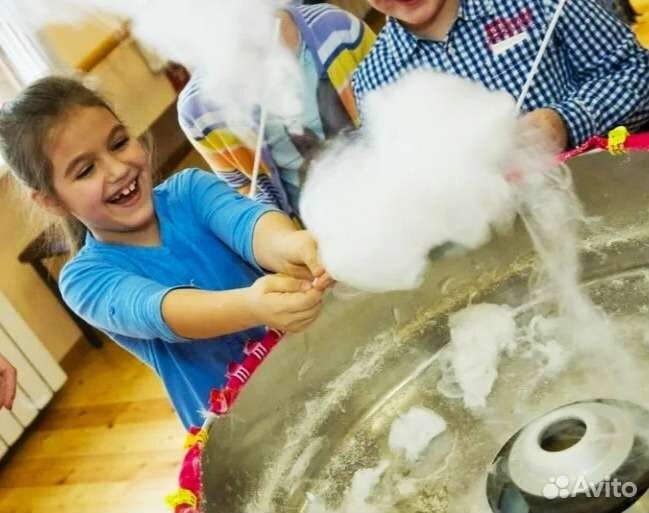 Сладкая вата на детский праздник. Аренда аппарата