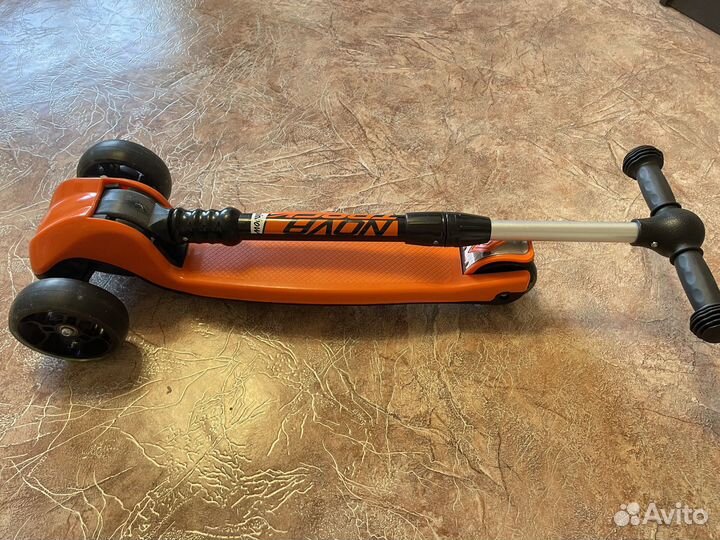 Самокат-кикборд novatrack, складной