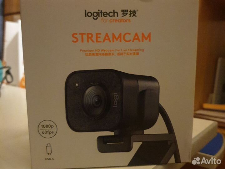 Logitech streamcam вебкамера 60fps