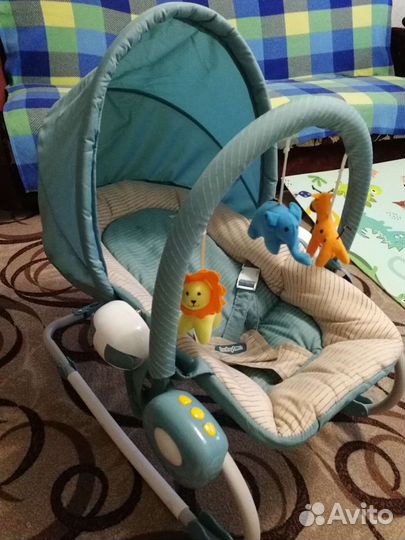 Шезлонг детский