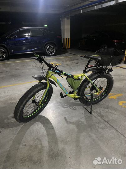 Велосипед фэтбайк stels agressor