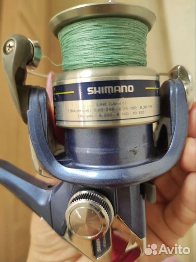 Катушка shimano Nexave 2500FC + шпуля