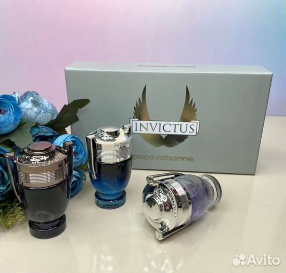 Подарочный набор Paco Rabbane Invictus духи