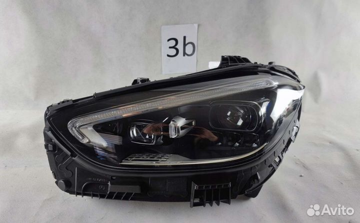 Фара Full led Digital Light Mercedes C-class 206