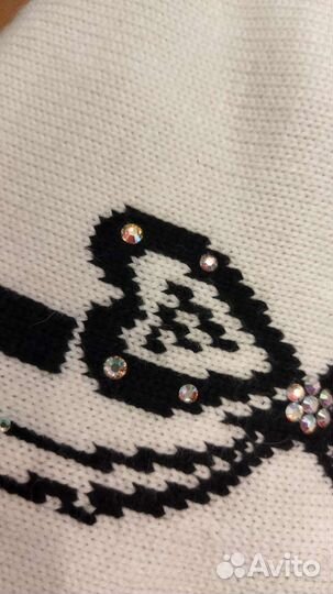 Новый зимний комплект: берет с шарфом, шляпка