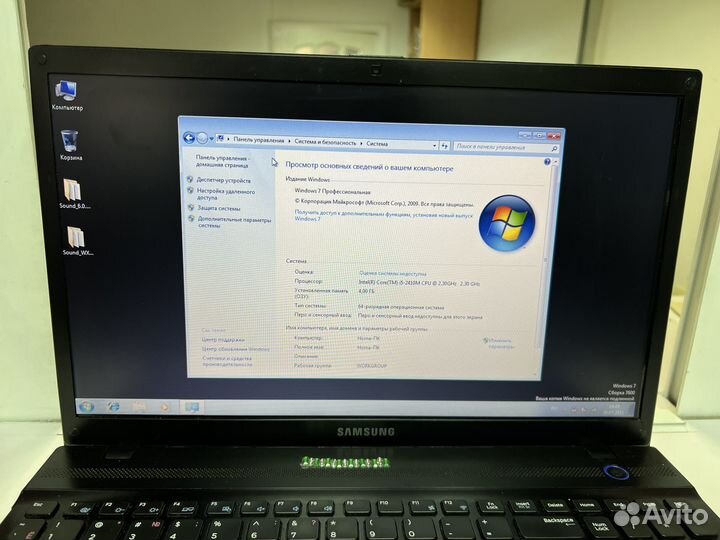 Ноутбук Samsung 300V i5