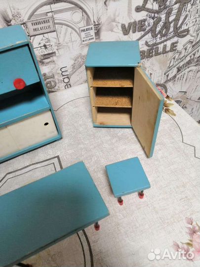 Детская мебель для кукол СССР