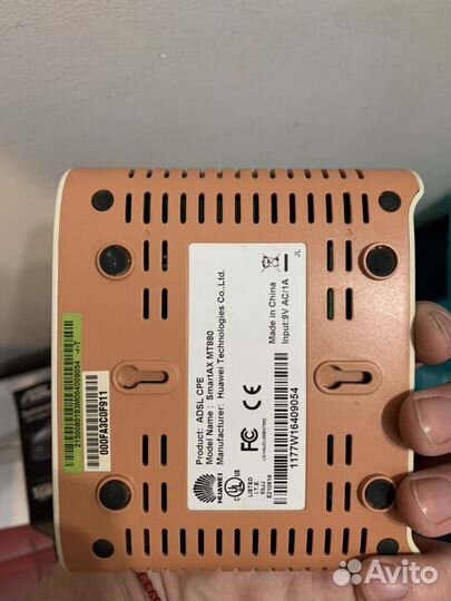 Adsl модем huawei smartax mt880