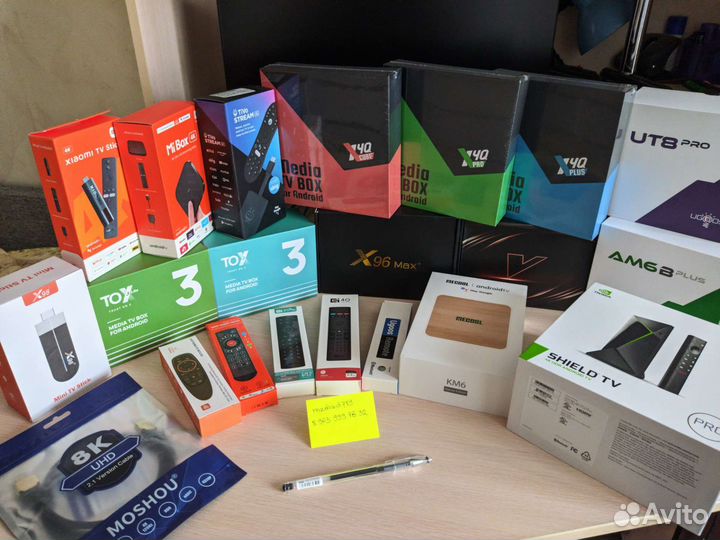 Тв Бокс MiBox, TiVo, TOX3, X4Q, AM6B+, UT8, Nvidia