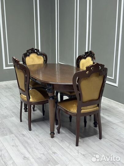 Стол и стулья от производителя. В наличии