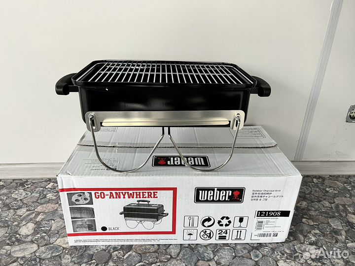 Угольный гриль Weber Go-Anywhere