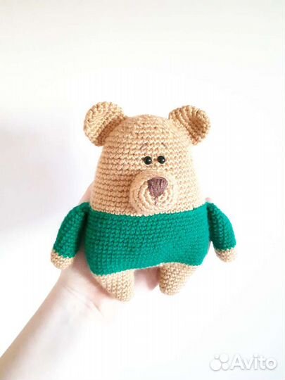 Вязанный мишка