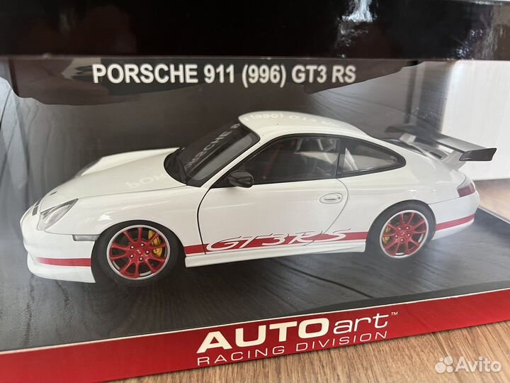 1/18 Autoart 80471 Porsche 991(996) GT3 RS 2004