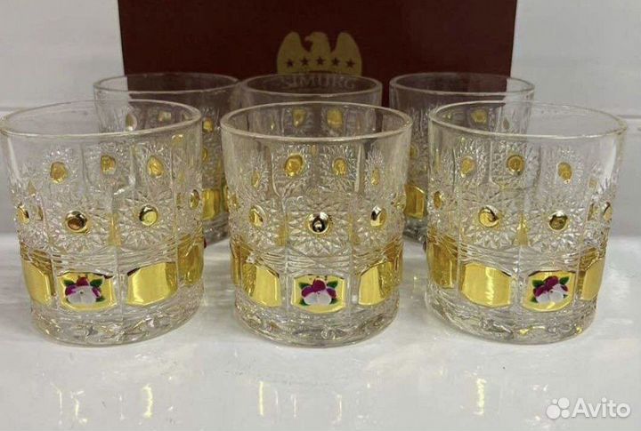 Набор стаканов лепка