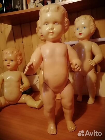 Куклы СССР целулоидные