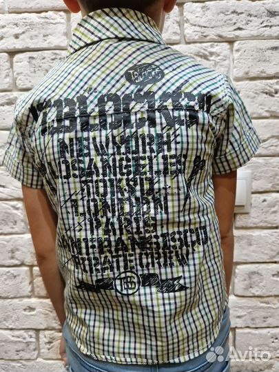 Рубашка детская для мальчиков