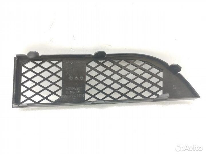 Решетка в бампер передняя левая Bmw 7-Series E65