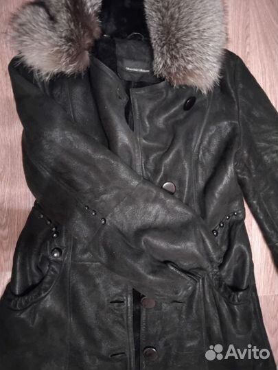 Дубленка натуральная женская 48 50