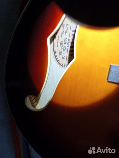 Полуакустическая гитара ibanez AG75-BS-12-06