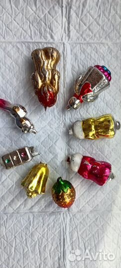 Елочные игрушки СССР в реставрацию