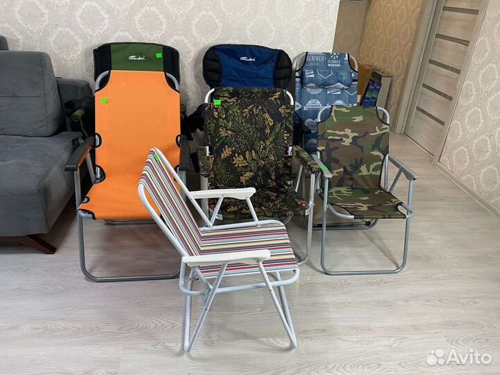 Складные туристические кресла-стулья новые