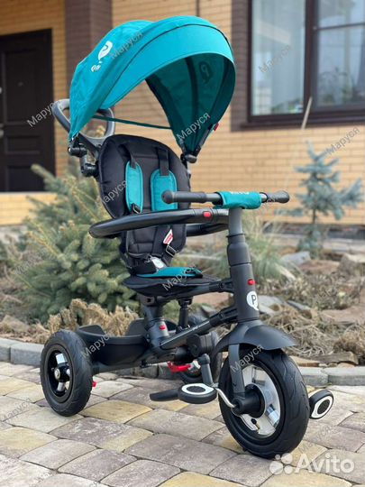 Трехколесный велосипед с ручкой