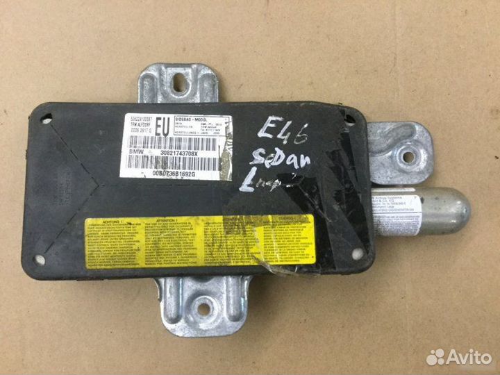 Подушка безопасности в дверь левая Bmw 3-Серия E46