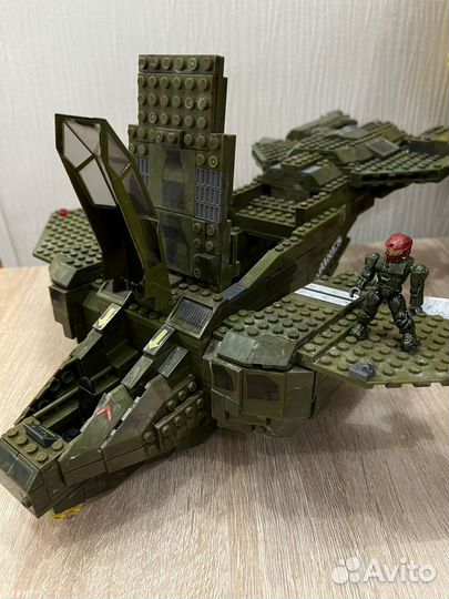 Mega Bloks Halo unsc Pelican Dropshop 96824