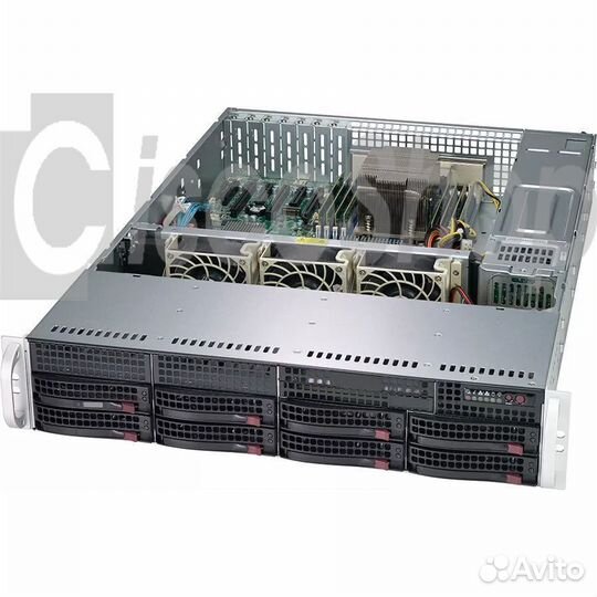 Платформа Supermicro 2U AS-2013S-C0R, До одного пр