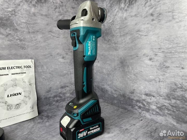 Аккумуляторная болгарка (ушм) Бесщеточный (Арт.75931)