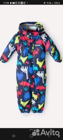 Комбинезон демисезонный Crockid 68 74