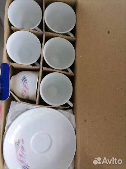 Кофейный набор, 6 пар