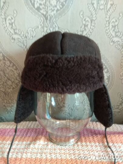 Шапка из овчины детская