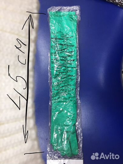 Вечерние атласные длинные перчатки