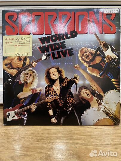 Scorpions original 2 LP G/F, 1985г