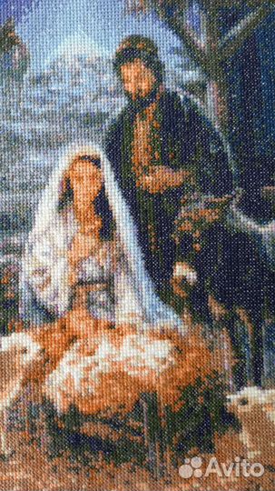 Картина вышитая крестом