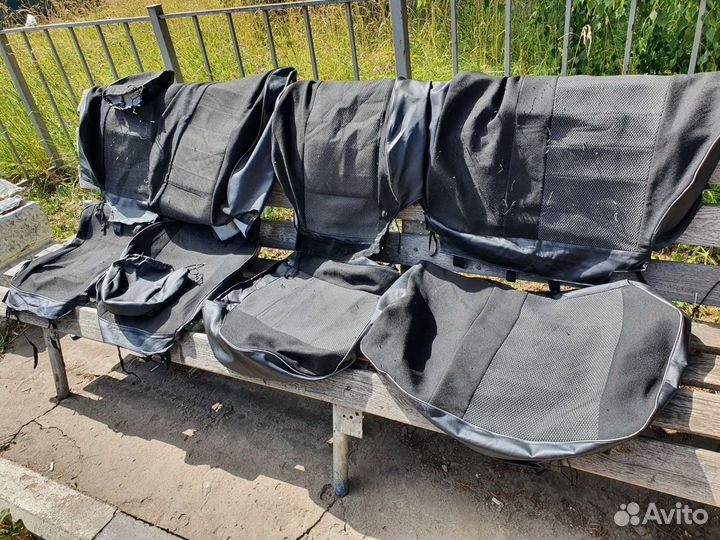 Автомобильные чехлы бу на калину