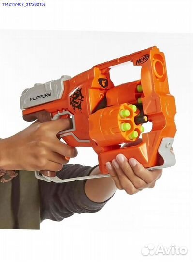 Бластер Nerf: радость с мягкими снарядами