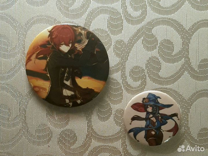 Значки аниме геншин