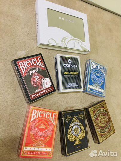 Эксклюзивные игральные Покерные Карты Оригинал