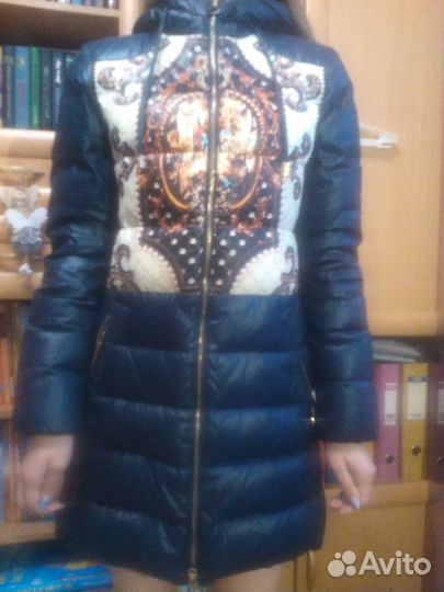 Пальто подростковое зимнее