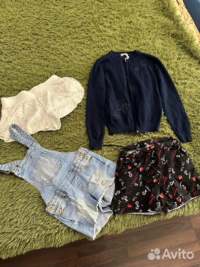 Вещи пакетом на девочку