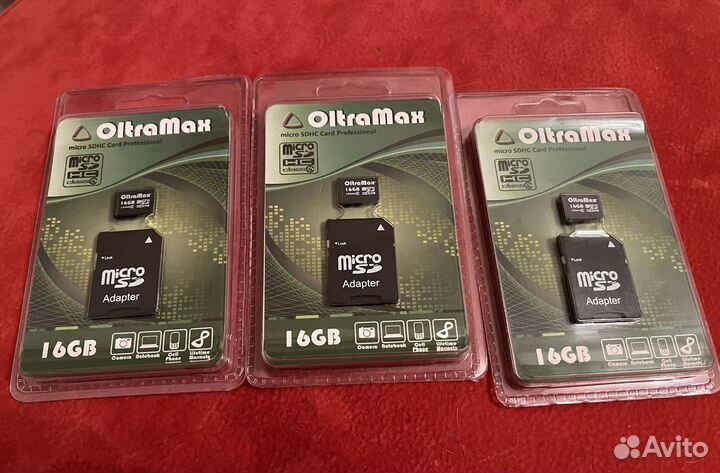 Карта памяти oltramax micro sd 16 gb