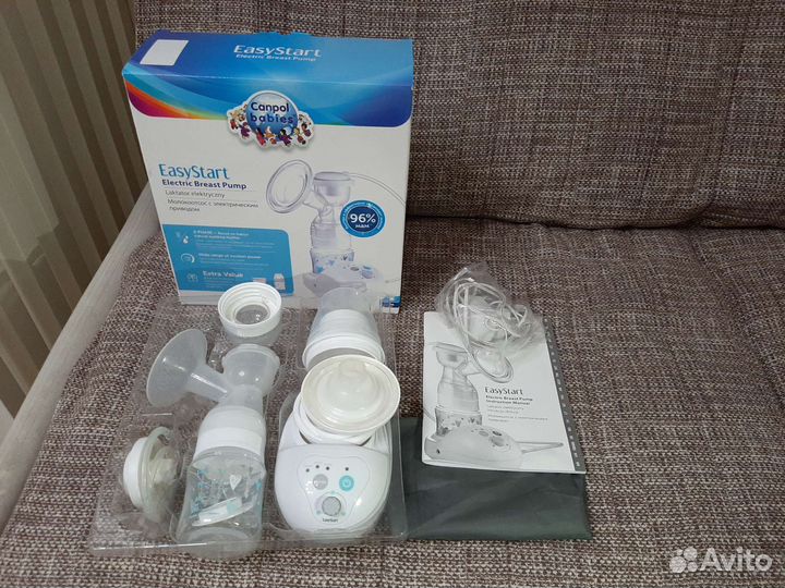 Молокоотсос электрический Еasystart Canpol babies