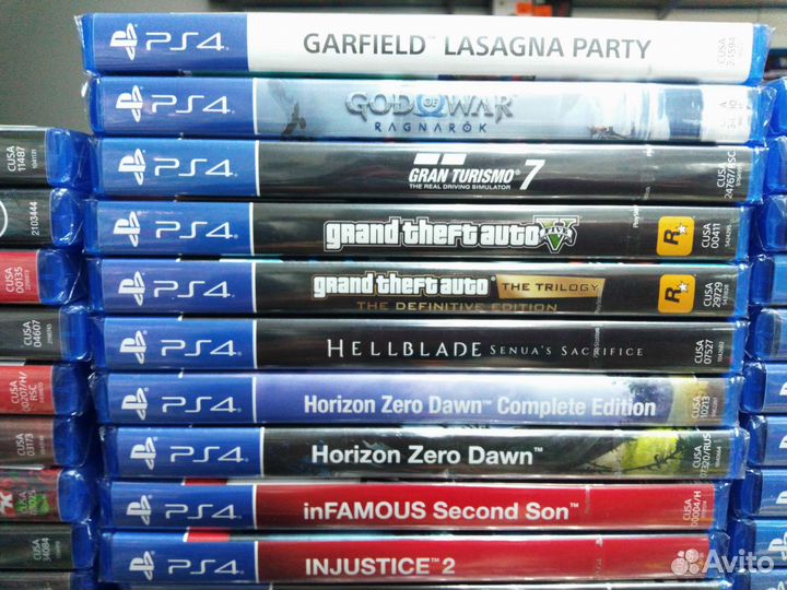 Игры PS4 часть1 Новые в Плёнке