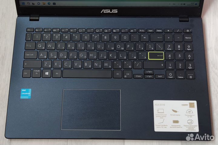 Новый Asus\FHD IPS\Intel 10GEN\SSD\Полный комплект