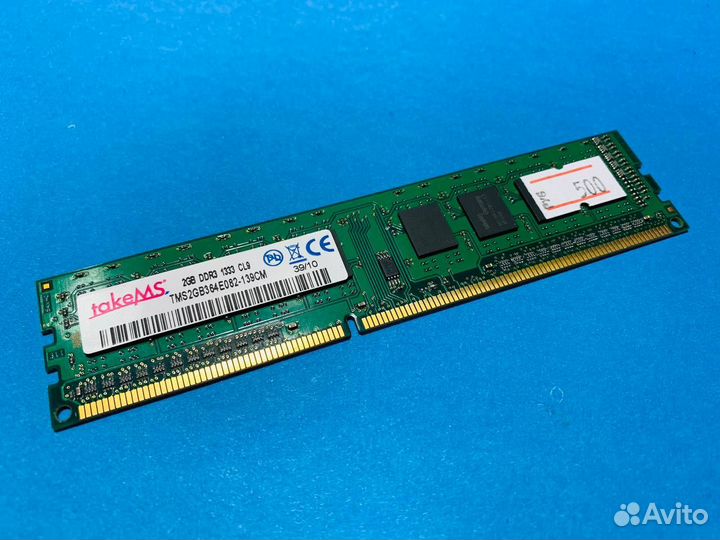 Оперативная память DDR3 2GB takeMS