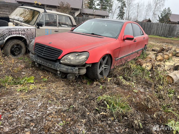 Mercedes-Benz S-класс 3.2 AT, 1999, битый, 220 321 км