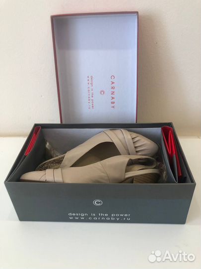 Туфли новые 38 р кожаные